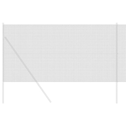 vidaXL Welded Wire Fence 5000 x 100 cm Grey 3