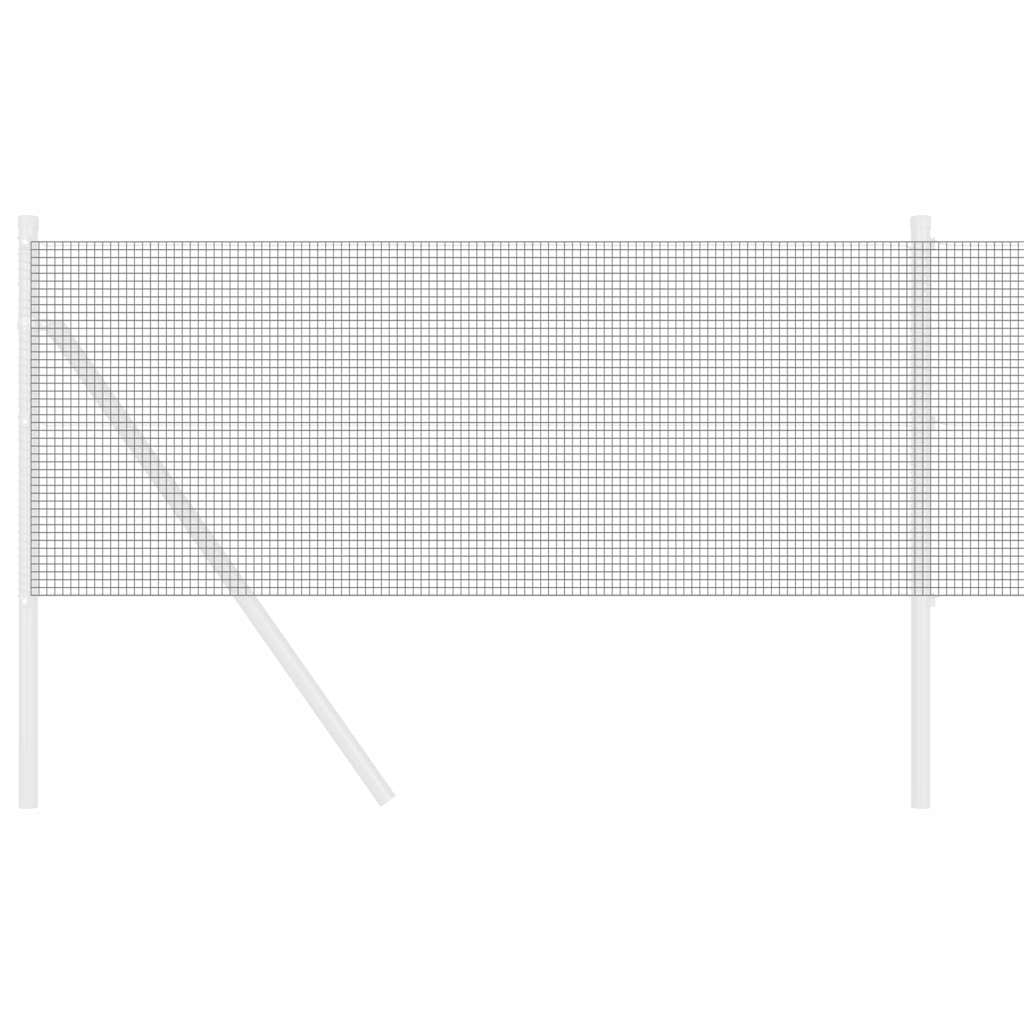 vidaXL Welded Wire Fence 10000 x 60 cm Grey 3