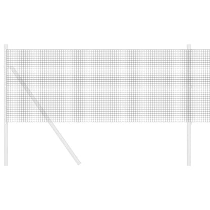 vidaXL Welded Wire Fence 10000 x 60 cm Grey 3