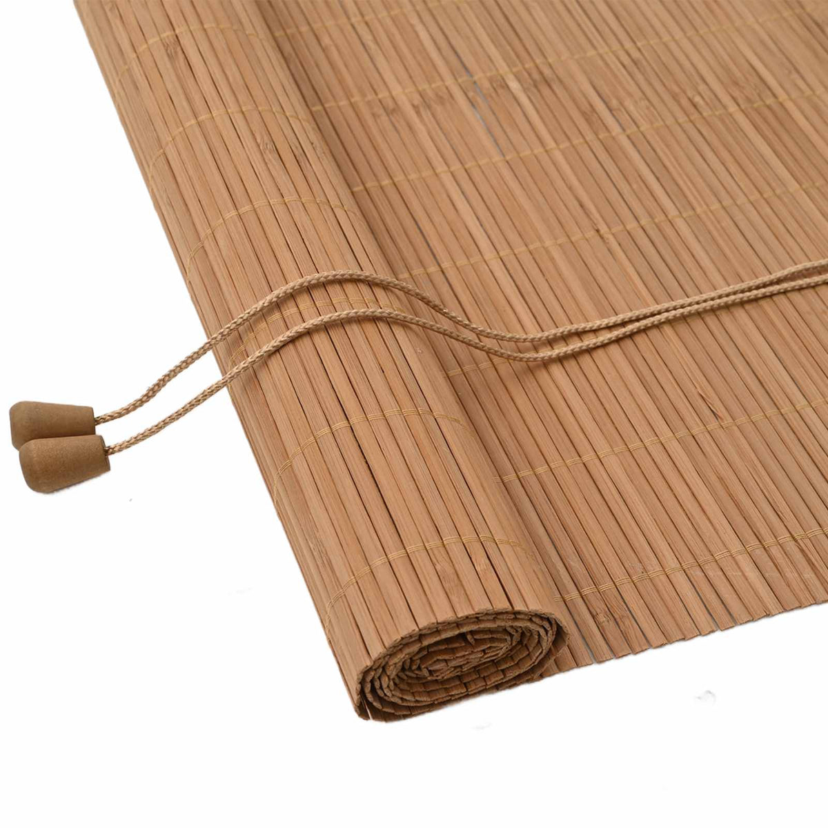 vidaXL Roller Blind Brown 150 x 160 cm Bamboo 2