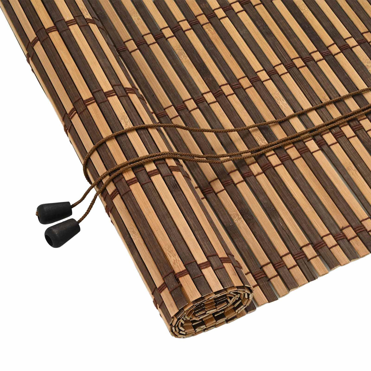 vidaXL Roller Blind Brown 150 x 220 cm Bamboo 2