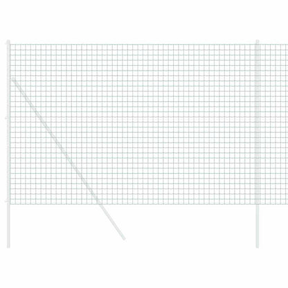vidaXL Euro Fence 1.5 x 10 m PVC-coated iron Green 3