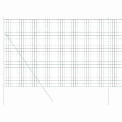 vidaXL Euro Fence 1.6 x 10 m PVC-coated iron Green 3