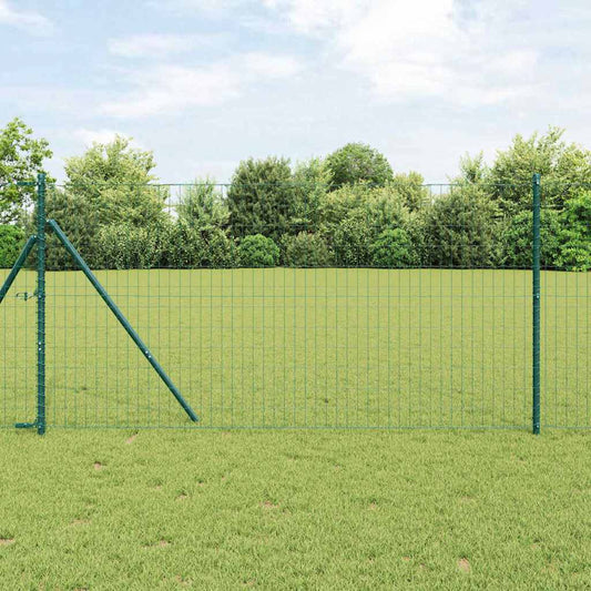 Euro Fence PVC-coated Green mesh Size