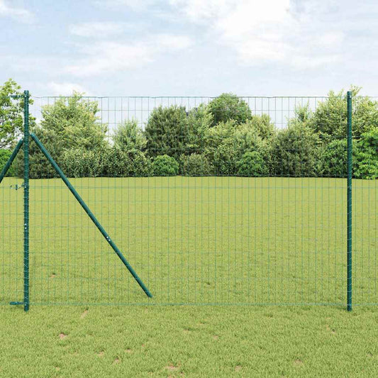 Euro Fence PVC-coated Green Mesh size