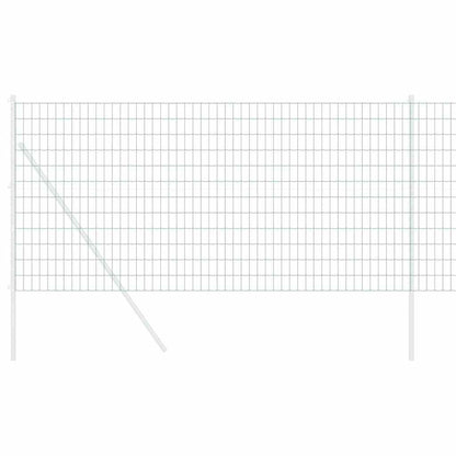vidaXL Euro Fence 1 x 25 m PVC-coated iron Green 3