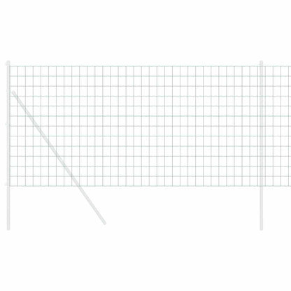 vidaXL Euro Fence 1.2 x 25 m PVC-coated iron Green 3
