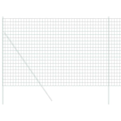 vidaXL Euro Fence 1.6 x 10 m PVC-coated iron Green 3