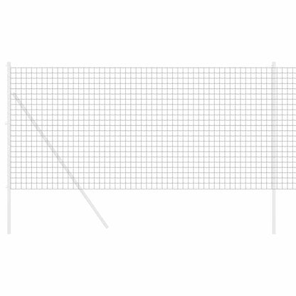vidaXL Euro Fence 1.4 x 10 m PVC-coated iron Grey 3