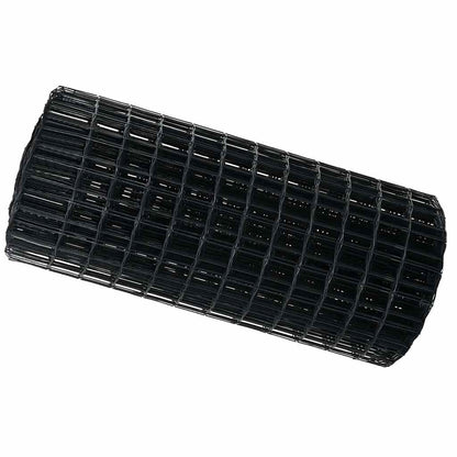 vidaXL Euro Fence 0.4 x 50 m PVC-coated iron Grey 2