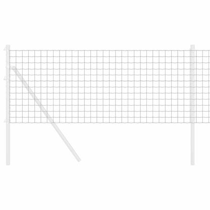 vidaXL Euro Fence 0.4 x 50 m PVC-coated iron Grey 3