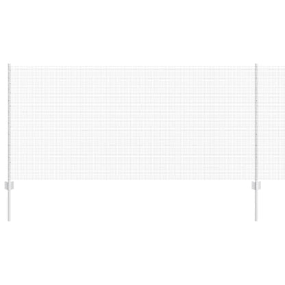 vidaXL Welded Wire Fence with Posts 10 x 1 m Galvanised Steel Silver 2