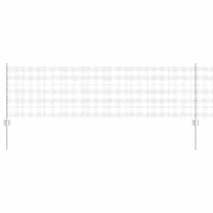 vidaXL Welded Wire Fence with Posts 25 x 0.6 m Galvanised Steel Silver 2