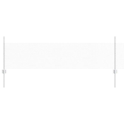 vidaXL Hexagonal Fence with Post 25 x 0.5 m Galvanised Steel Silver 2