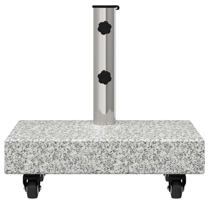 vidaXL Parasol Base 25 kg Gery Granite Rectangular 5