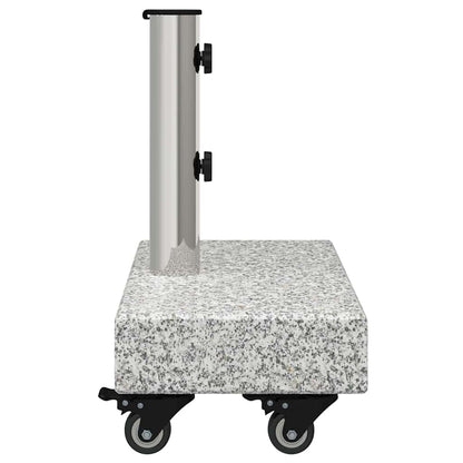 vidaXL Parasol Base 25 kg Gery Granite Rectangular 6