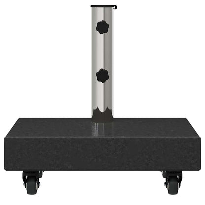 vidaXL Parasol Base 25 kg Black Granite Rectangular 5