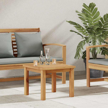 vidaXL Coffee Table Brown 45 x 45 x 36 cm Solid Teak Wood 1