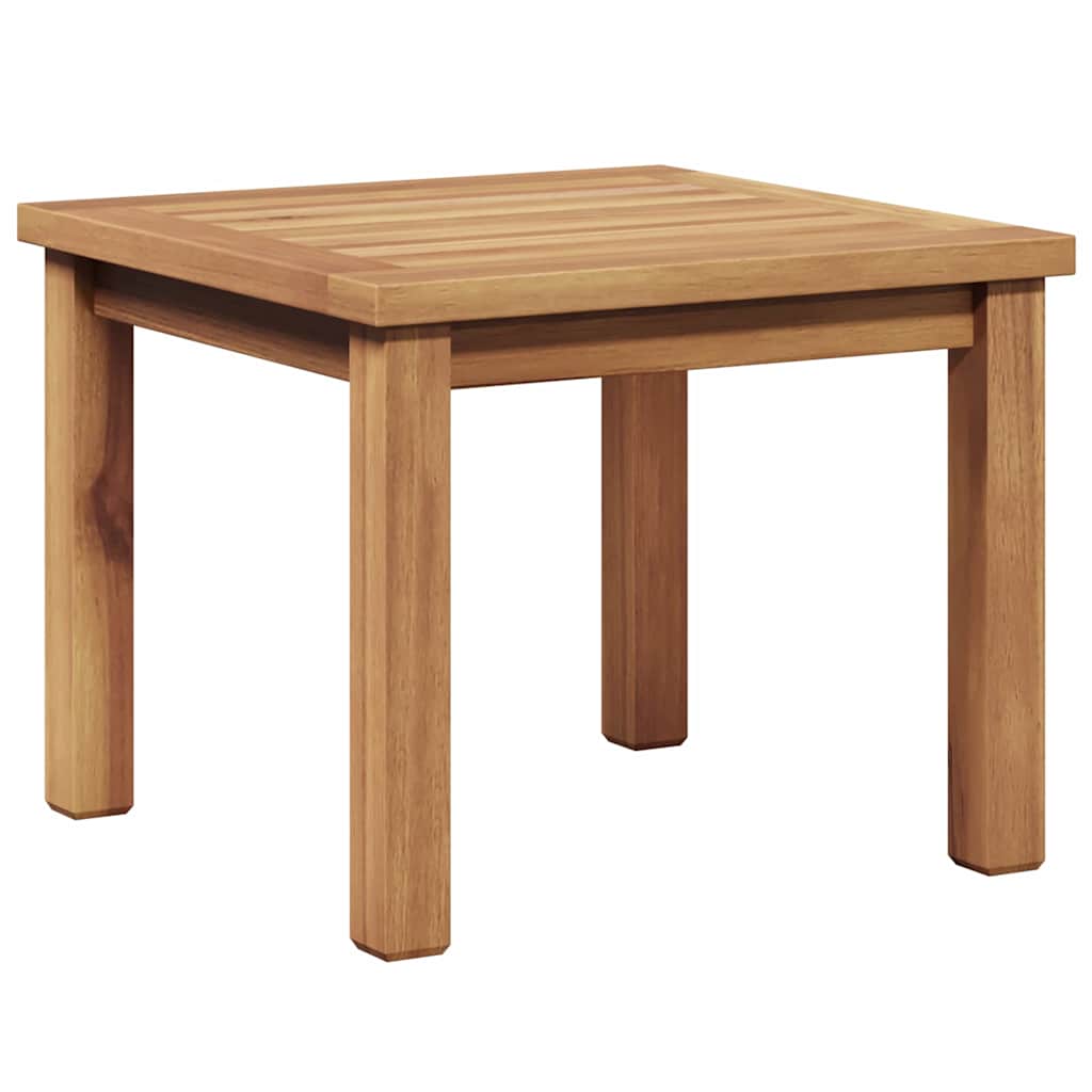 vidaXL Coffee Table Brown 45 x 45 x 36 cm Solid Teak Wood 2