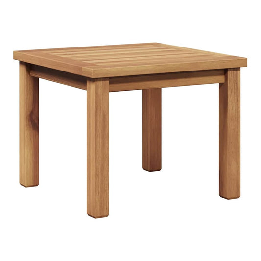 Coffee Table Brown Solid Teak Wood 45 cm 45 cm