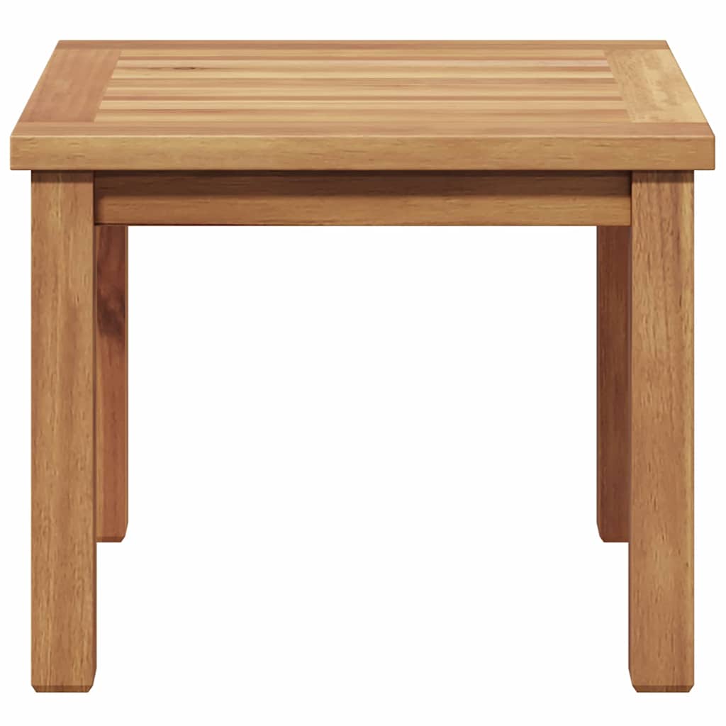 vidaXL Coffee Table Brown 45 x 45 x 36 cm Solid Teak Wood 5