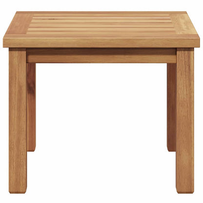 vidaXL Coffee Table Brown 45 x 45 x 36 cm Solid Teak Wood 5