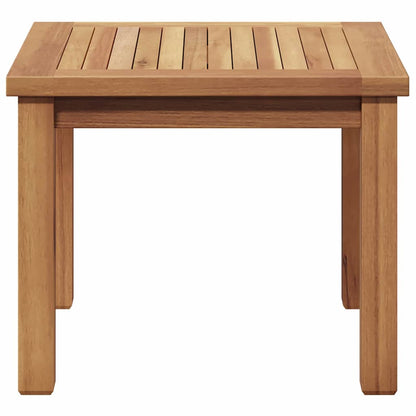 vidaXL Coffee Table Brown 45 x 45 x 36 cm Solid Teak Wood 6