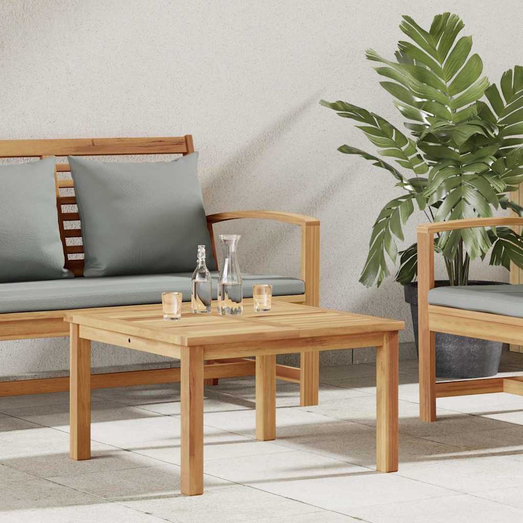 vidaXL Coffee Table Brown 60 x 60 x 36 cm Solid Teak Wood 1