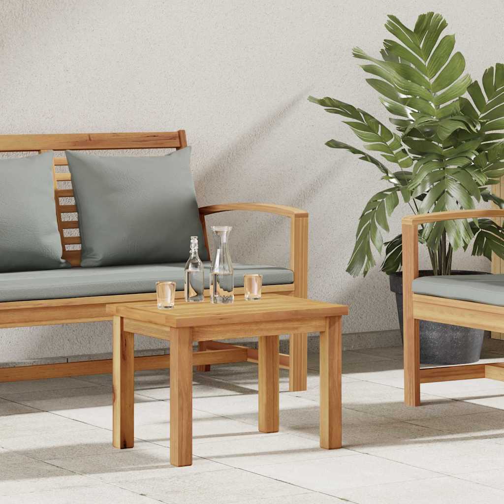 vidaXL Coffee Table Brown 50 x 35 x 36 cm Solid Teak Wood 1