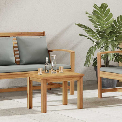 vidaXL Coffee Table Brown 50 x 35 x 36 cm Solid Teak Wood 1
