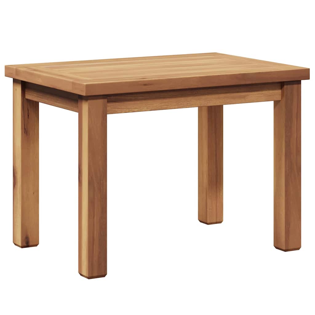 vidaXL Coffee Table Brown 50 x 35 x 36 cm Solid Teak Wood 2