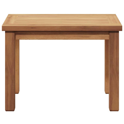 vidaXL Coffee Table Brown 50 x 35 x 36 cm Solid Teak Wood 5