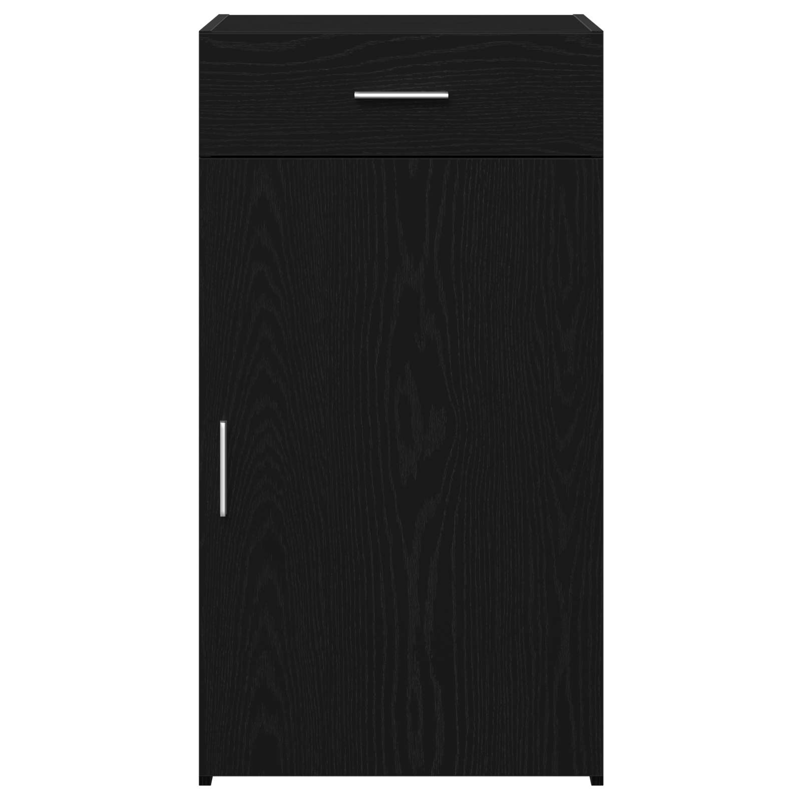vidaXL Sideboard Black Oak 50 x 42.5 x 93 cm 5