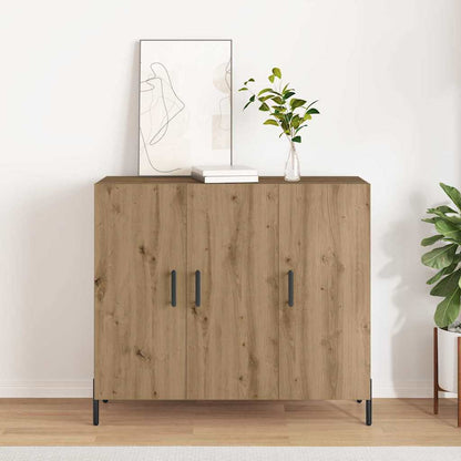 vidaXL Sideboard Artisan Oak 90 x 34 x 80 cm Engineered Wood 1
