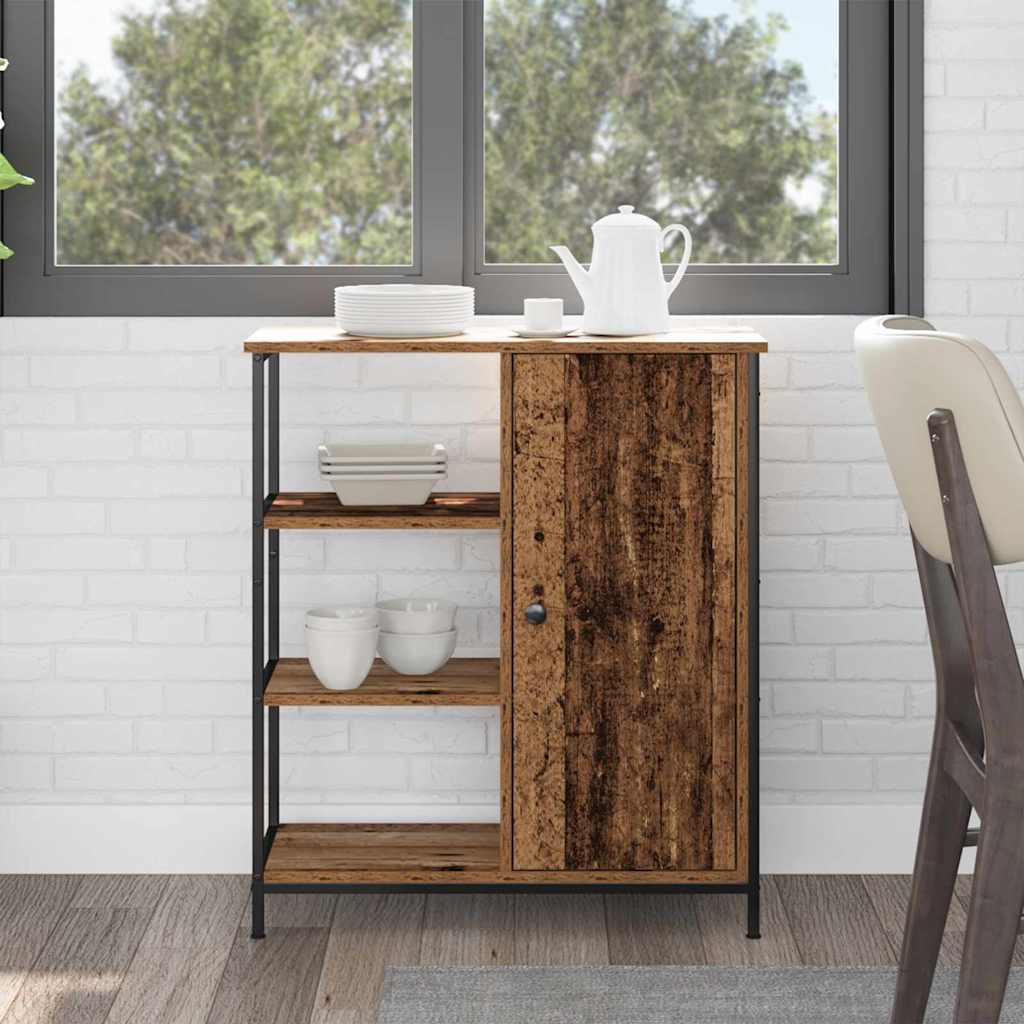 vidaXL Sideboard Old Wood 70 x 30 x 80 cm 1