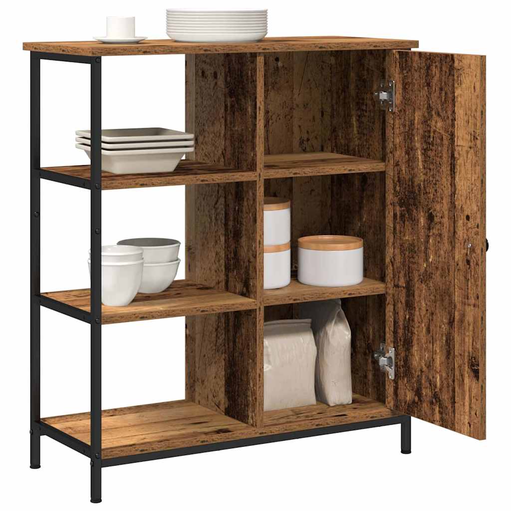 vidaXL Sideboard Old Wood 70 x 30 x 80 cm 3