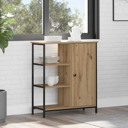 vidaXL Sideboard Artisan Oak 70 x 30 x 80 cm 3