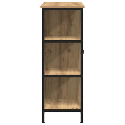 vidaXL Sideboard Artisan Oak 70 x 30 x 80 cm 5