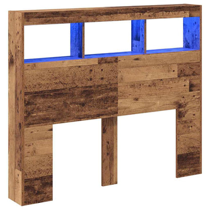 vidaXL Headboard Old Wood Engineered Wood 2