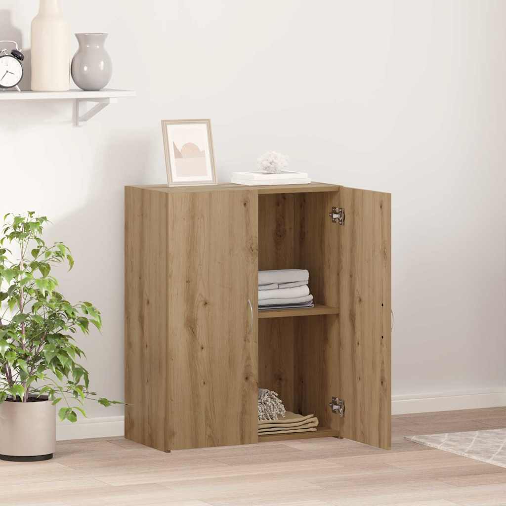 vidaXL Office Cabinet Artisan Oak 70 x 32 x 77.5 cm Engineered Wood 4