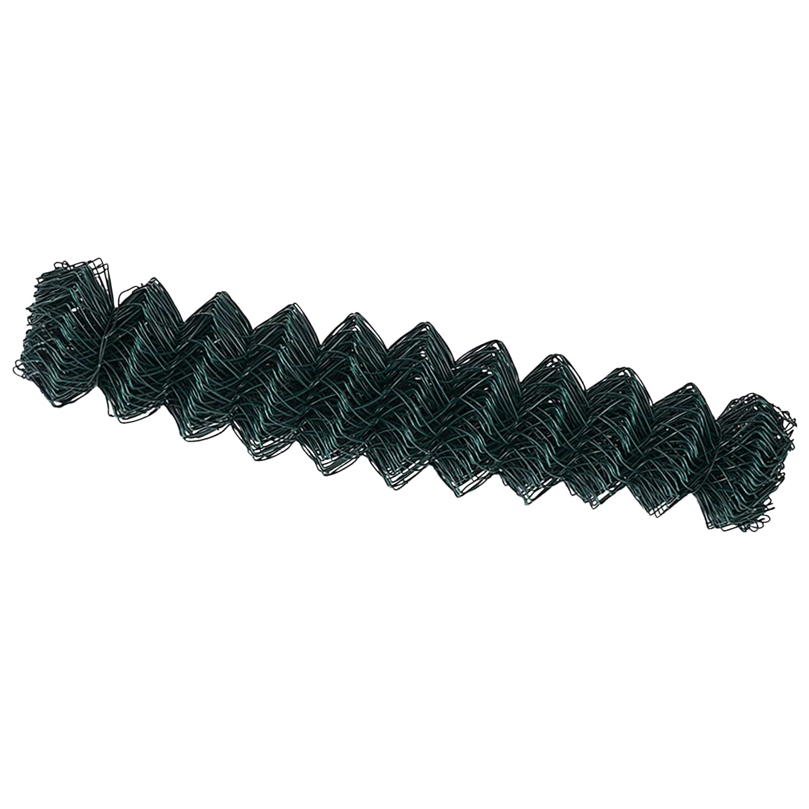 vidaXL Chain Link Fence 10 x 1.4 m Steel Green 5