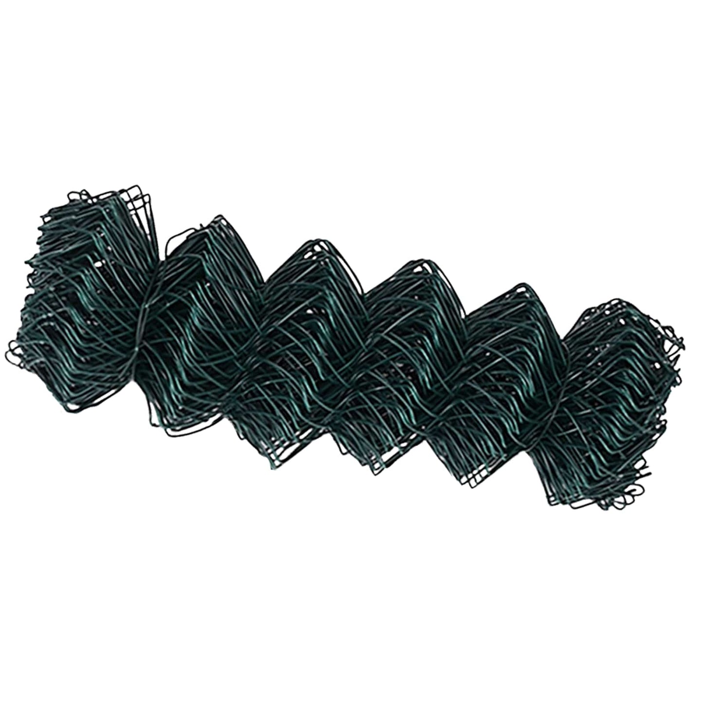 vidaXL Chain Link Fence 25 x 0.8 m Steel Green 5