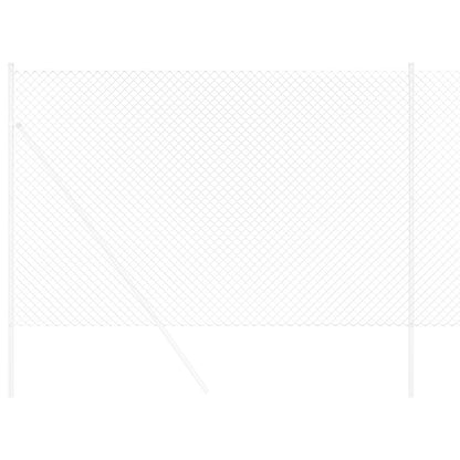 vidaXL Chain Link Fence 10 x 1.5 m Galvanised steel Silver 3