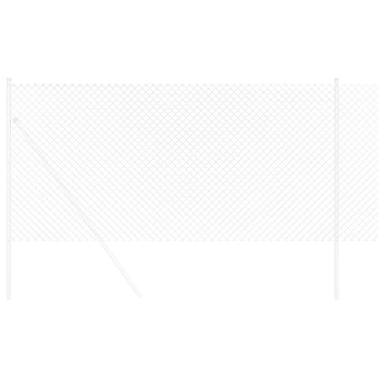 vidaXL Chain Link Fence 10 x 1.4 m Galvanised steel Silver 3