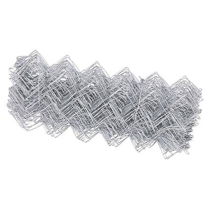 vidaXL Chain Link Fence 25 x 0.8 m Galvanised steel Silver 5