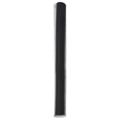 vidaXL Hexagon Fence 1.6 x 50 m PVC Grey 6