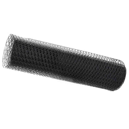 vidaXL Hexagon Fence 0.8 x 100 m PVC Grey 2
