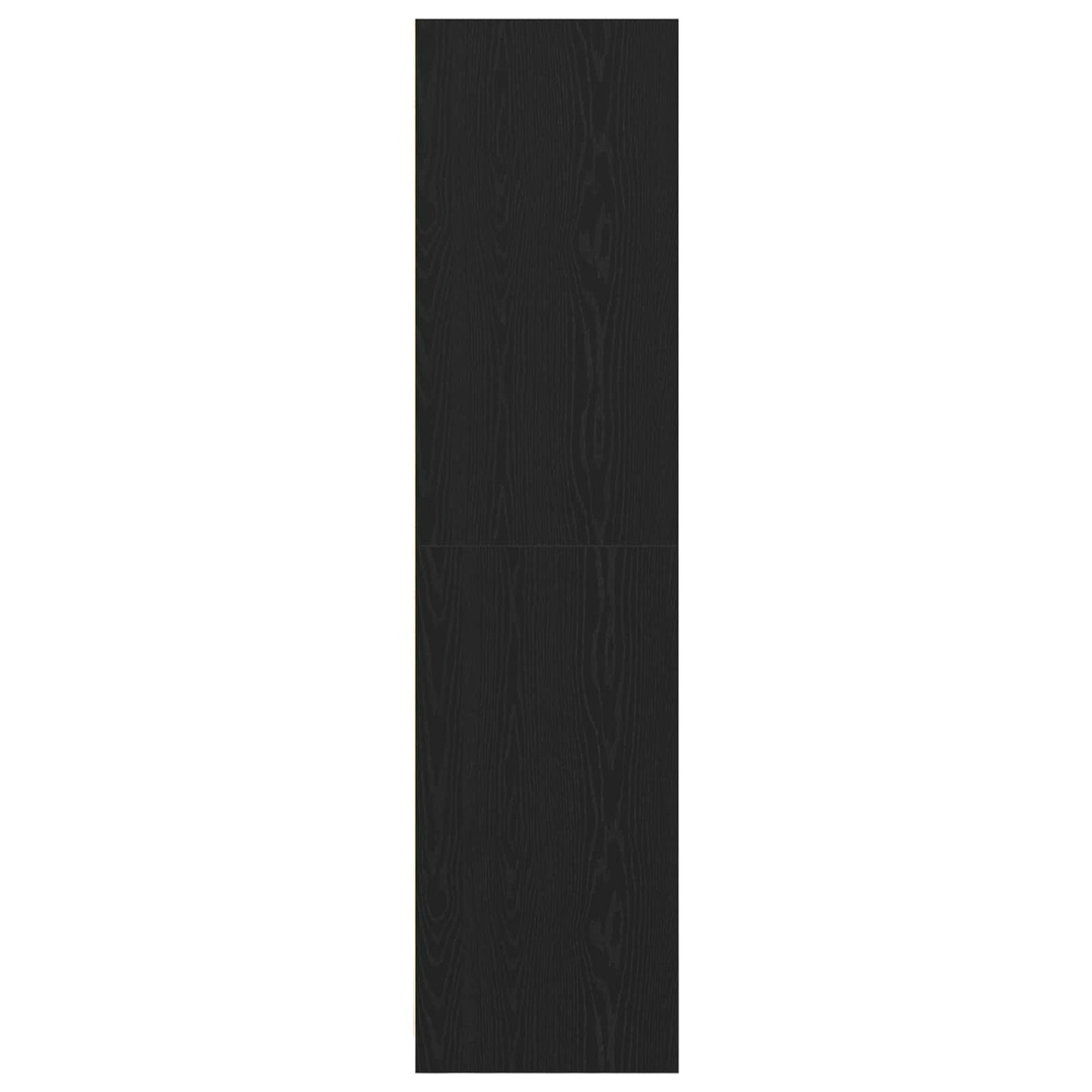 vidaXL Wardrobe Black Oak 30 x 50 x 200 cm Engineered Wood 4