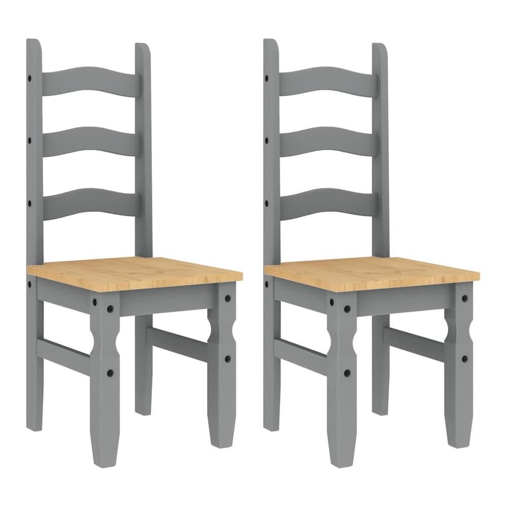 3 Piece Dining Set "PANAMA" Solid Wood Pine 112 cm