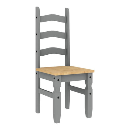3 Piece Dining Set "PANAMA" Solid Wood Pine 112 cm
